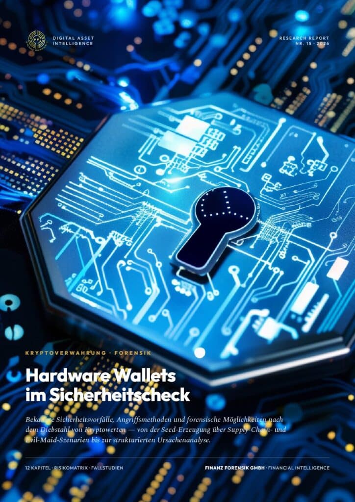Wie sicher sind Hardware Wallets wirklich? COLDCARD-Vorfall, Seed-Erzeugung, Supply-Chain- und Evil-Maid-Angriffe & Blockchain-Forensik. Whitepaper 2026.
