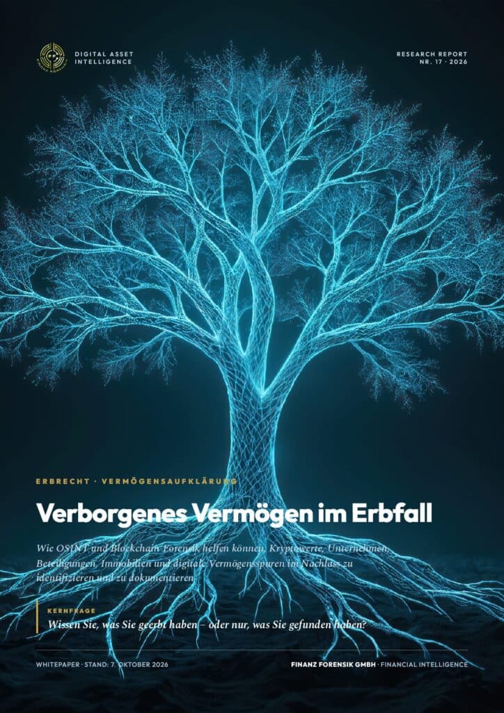 Titelseite Whitepaper Verborgenes Vermögen im Erbfall